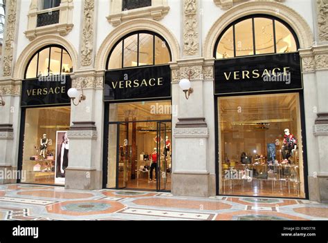 Versace stores in Milan